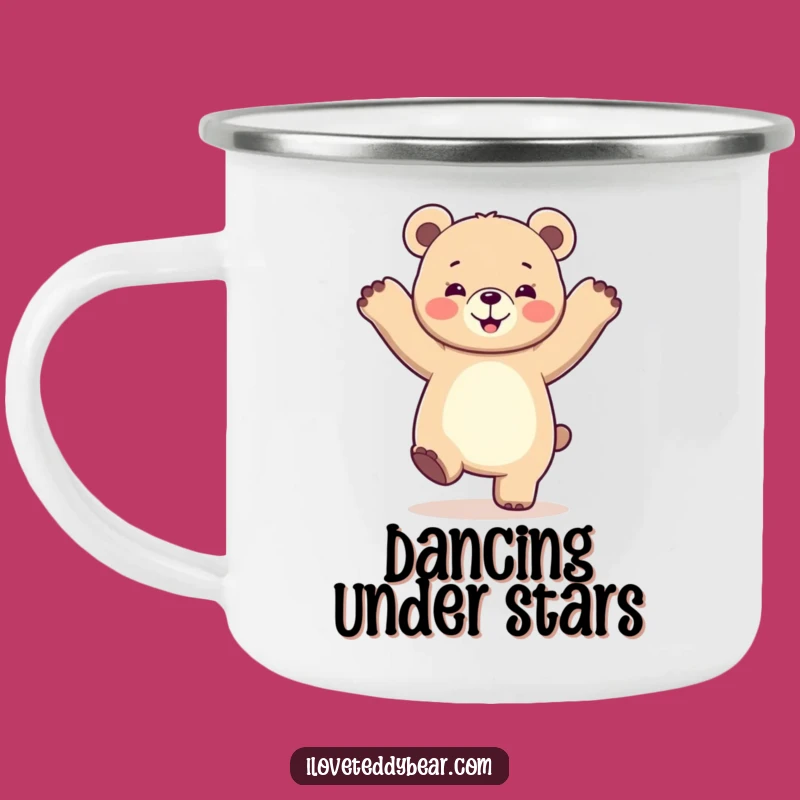 Funny Dancing Bear Camping Mug: Hydrate and Hibernate with Humorous Style