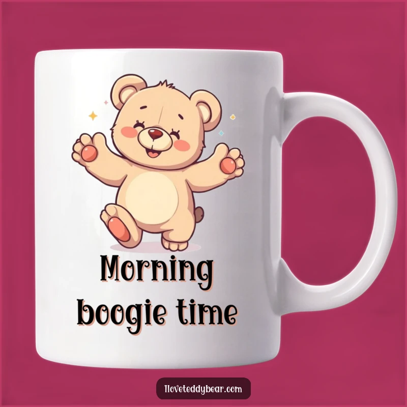 Funny Teddy Bear Dance Party Mug: Get Your Groove On - Hilarious Gift