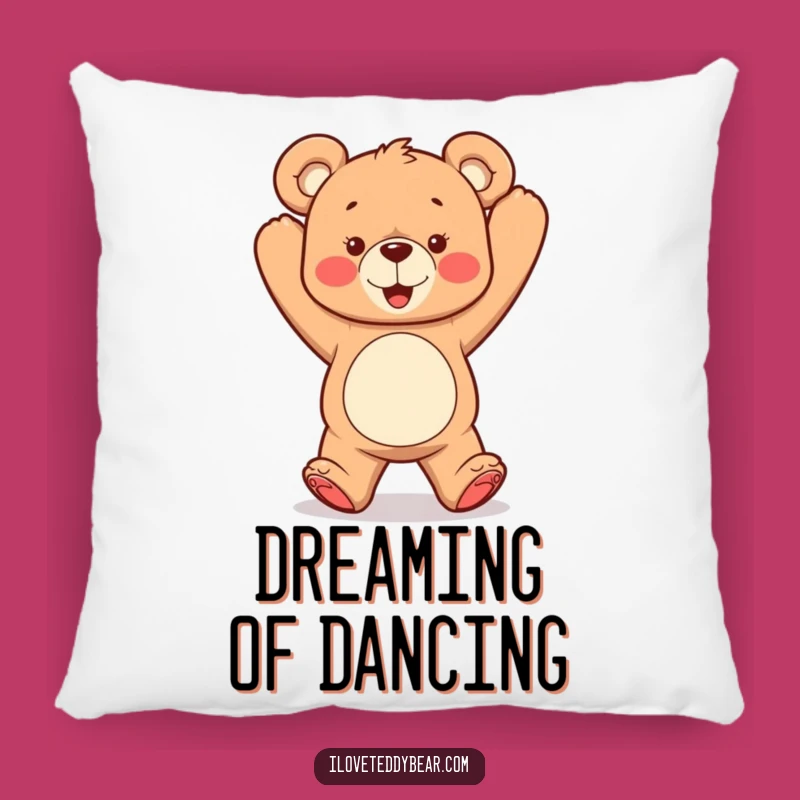 Funny Dancing Teddy Bear Pillow: Soft & Fun, Adorable Funny Gift