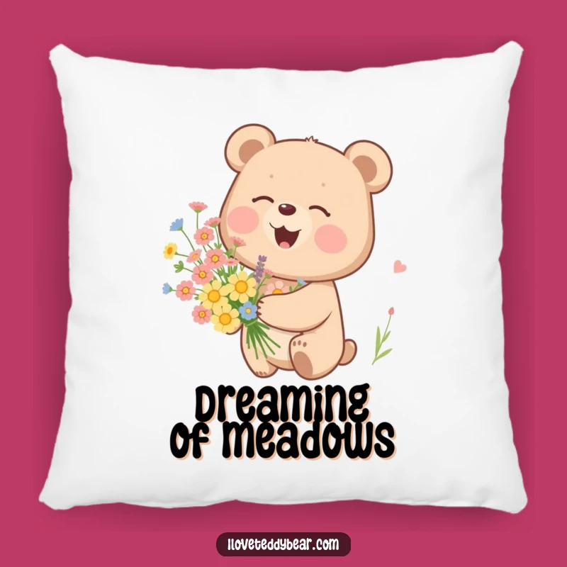 Funny Giggling Bear Pillow: Cozy Comfort with a Touch of Nature's Fun