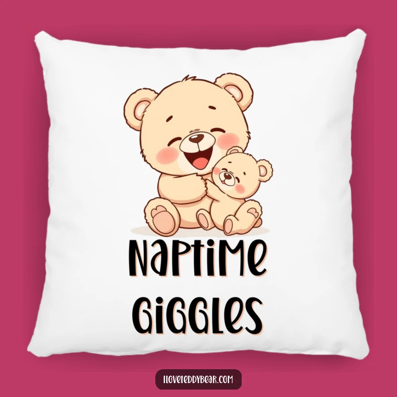 Funny Tickle Bear Pillow - Cozy Comfort & Joyful Giggles!