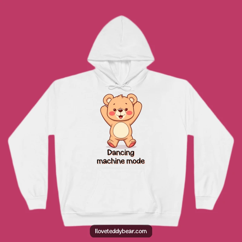 Funny Dancing Teddy Bear Hoodie: Cozy Moves, The Ultimate Funny Gift
