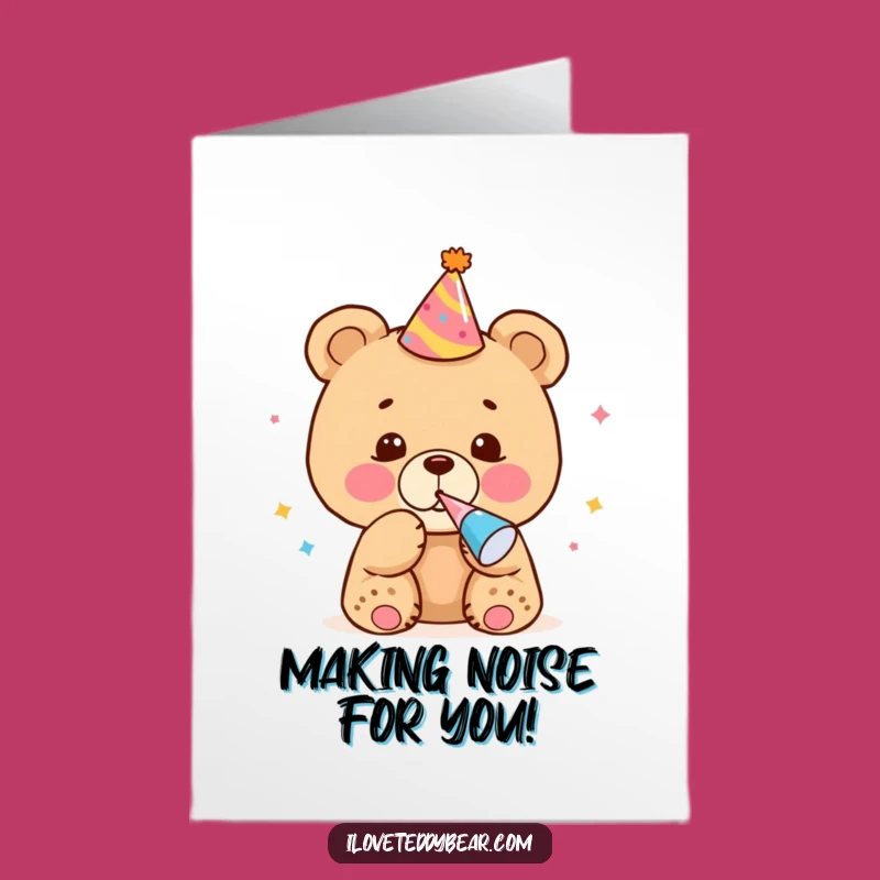 Free Printable Party Bear Cub Congrats Card - Cheerful Downloadable for Big Wins