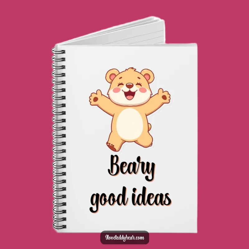 Funny Bear Cub Notebook - Capture Ideas, Perfect Funny Gift for Writers