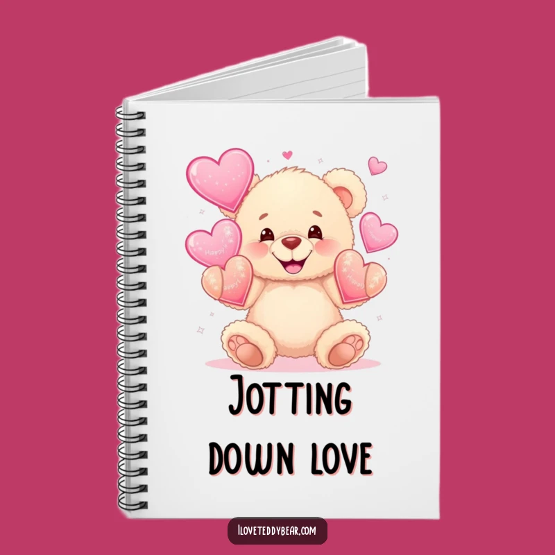 Funny Juggling Bear Notebook: Jot Down Your Loving Thoughts!