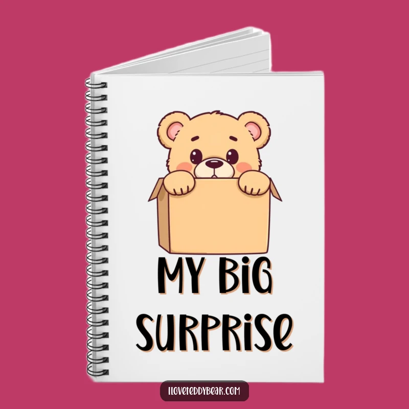 Funny Teddy Bear Surprise Notebook: Jot Down Funny Thoughts