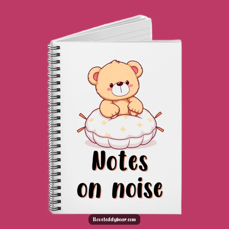 Funny Teddy Bear Whoopee Cushion Notebook - Hilarious Journal for Surprises