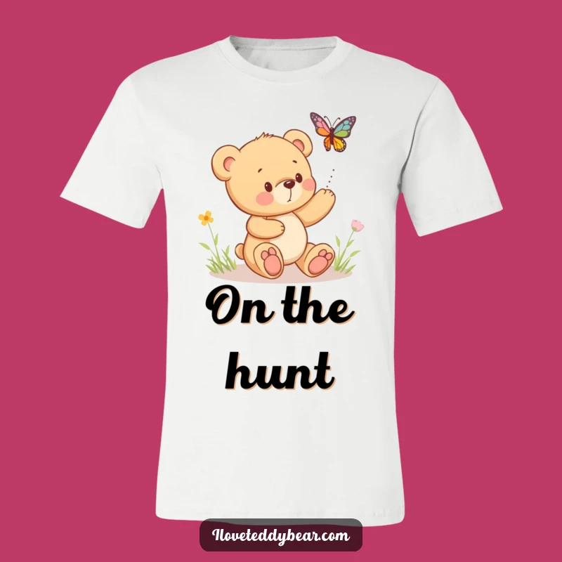 Funny Teddy Bear Butterfly T-Shirt: Wear Your Playful Heart, Wonderful Gift