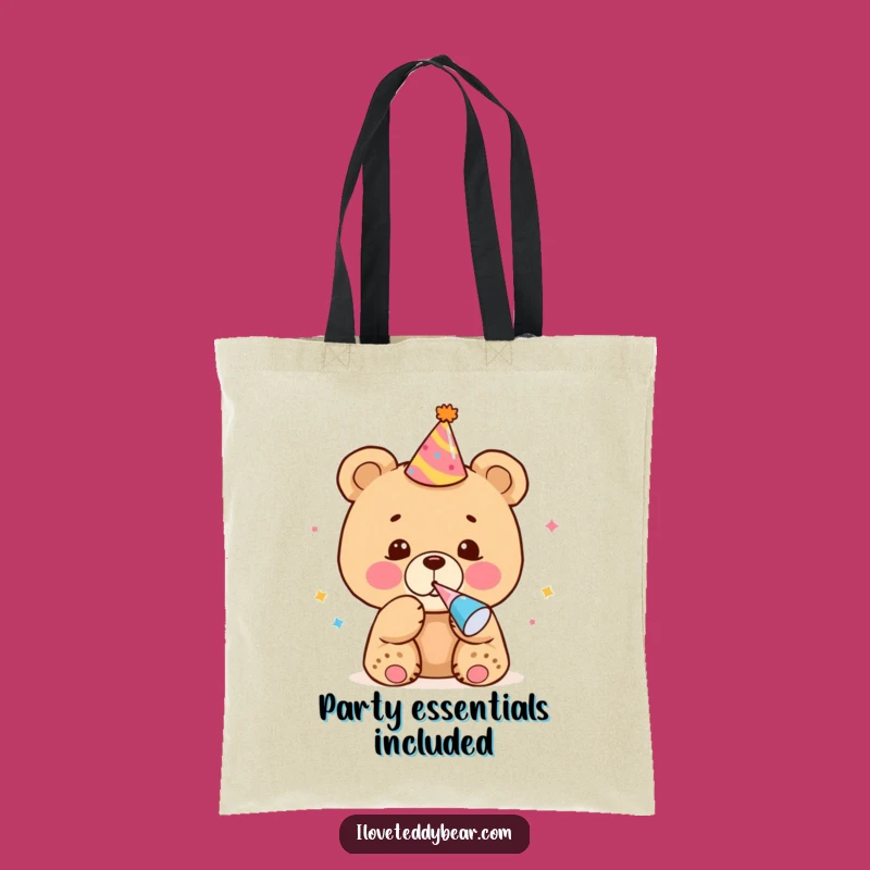 Funny Bear Cub Party Tote Bag - Carry Your Celebration Gear Gift