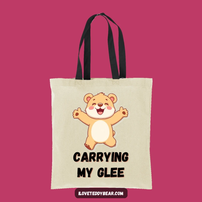 Funny Bear Cub Tote Bag - Spacious & Fun, Perfect Funny Gift for Everyday
