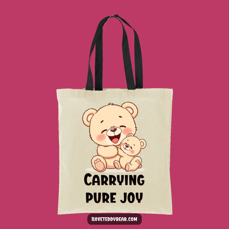 Funny Tickle Bear Tote Bag - Carry Loads of Laughter!